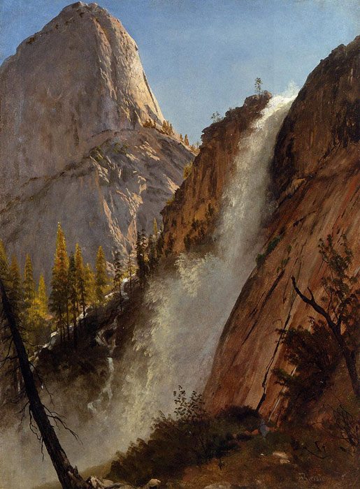 Oil Painting Reproduction of Bierstadt - Liberty Cam