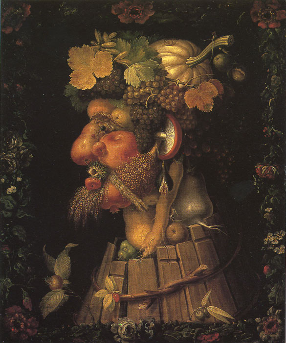 Arcimboldo Oil Painting Reproductions - Autumn