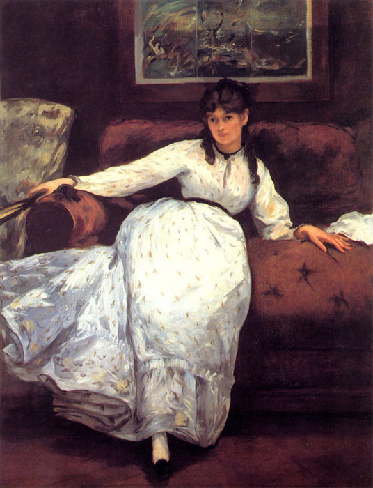 Edouard Manet Oil Painting Reproductions - Repose