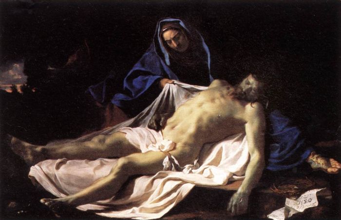 Le Brun Oil Painting Reproductions - Pieta