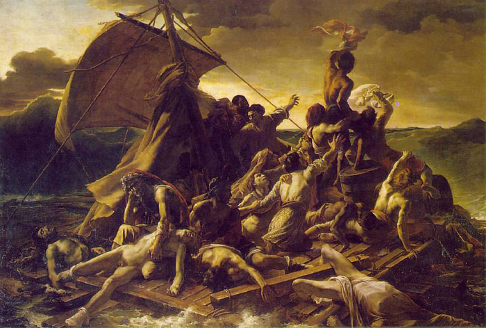 Oil Painting Reproduction of Gericault- The Raft of the Medusa