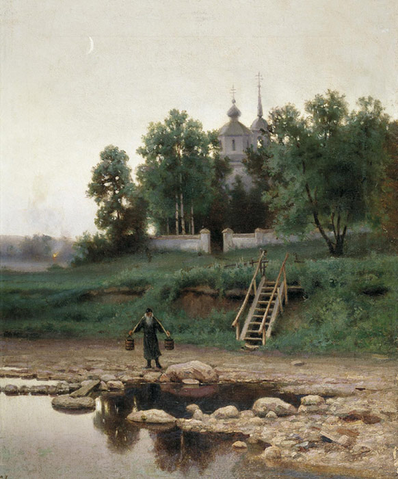 Oil Painting Reproduction of Volkov - At the Cluster