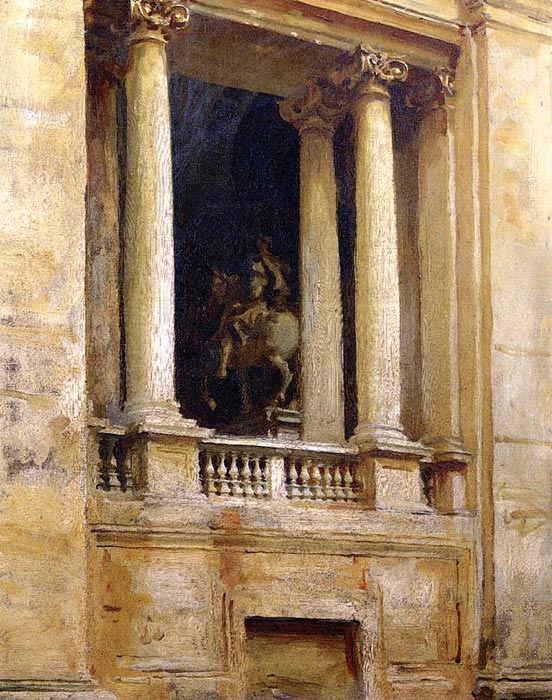 Sargent Oil Painting Reproductions - A Window in the Vatican