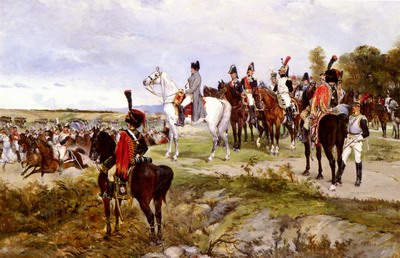 Napoleon Watching The Battle Of Friedland