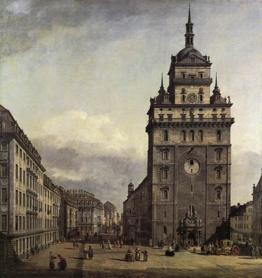 The Kreuzkirche In Dresden