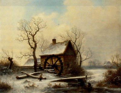 The Mill In Winter