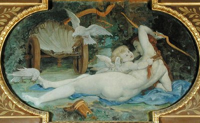 Venus Jouant avec L-Amour, Venus playing with cupid