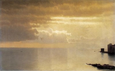 A Calm Sea, Mentone