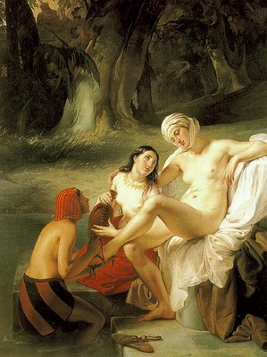 Bathsheba at Her Bath