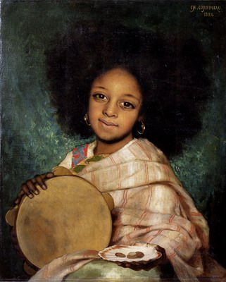 La Fille Avec Tambourin