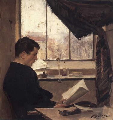 Autoportrait, portrait of emile friant