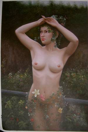 Body painting women oil painting china oil painting