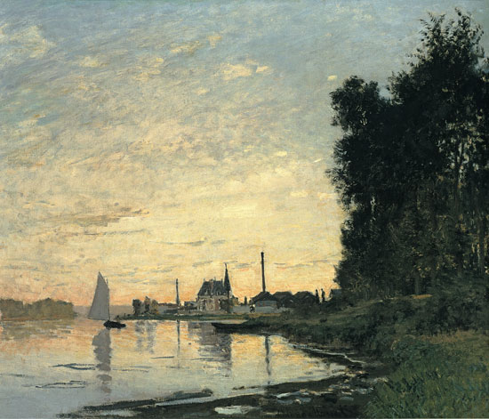 Argenteuil Late Afternoon, Monet
