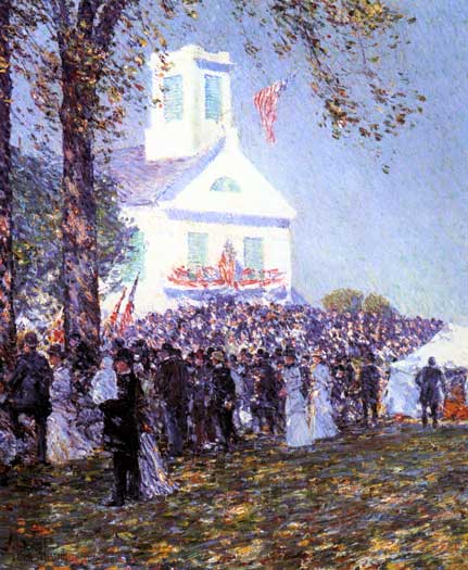 Country Fair - New England, Childe Hassam