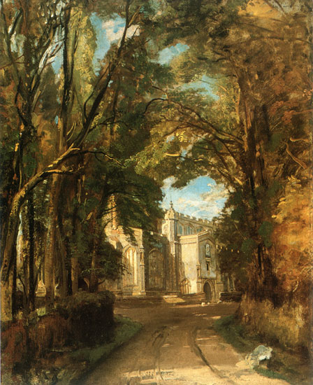 East Bergholt Church, Constable