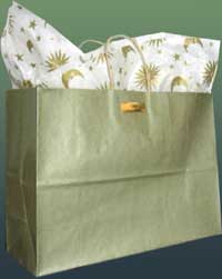 Gift shop wrapping options