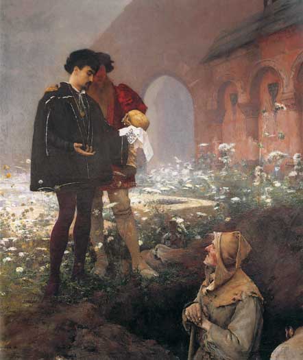 Hamlet and the Gravediggers, Jean Dagnan-Bouverte