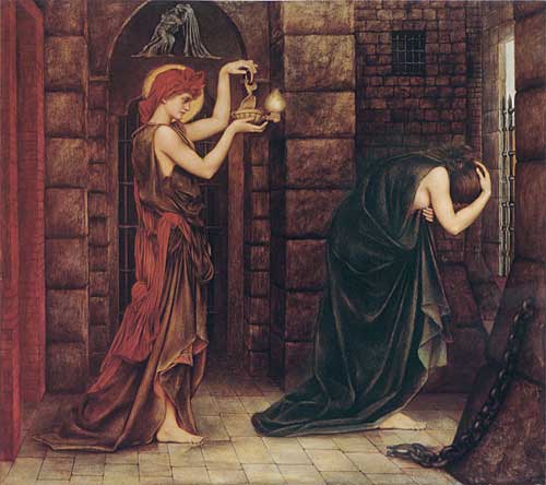 Hope in the Prison of Despair, Evelyn De Morgan