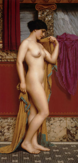 In the Tepidarium, by John William Godward