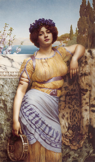 Ionian Dancing Girl, by John William Godward