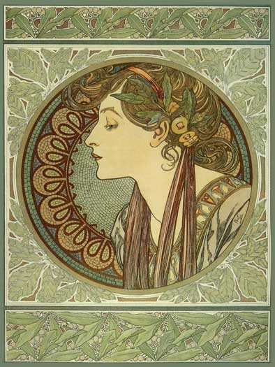 Laurel, Alphonse Mucha