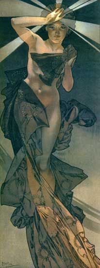 Morning Star, Alphonse Mucha