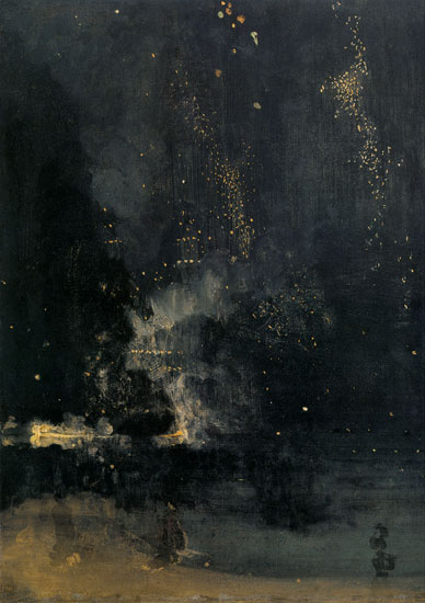 Nocturne in Black and Gold, James McNeal Whistler