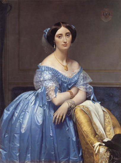 Princesse Albert de Broglie, Ingres