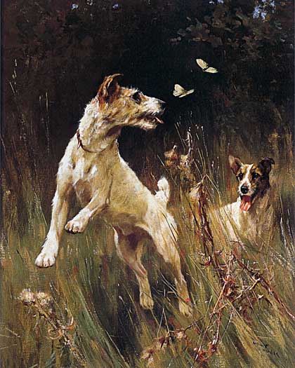 Terriers &amp; Butterflies, Arthur Wardel