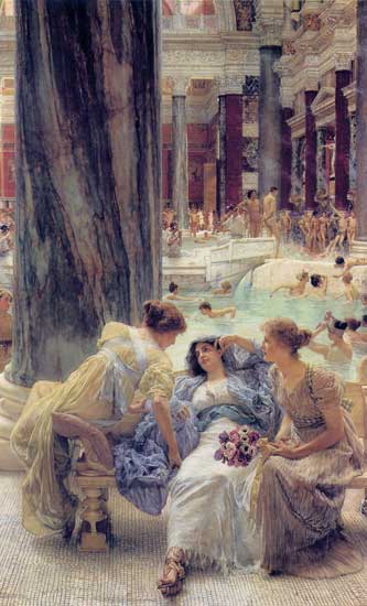 The Baths of Caracalla, Sir Lawrence Alma-Tadema