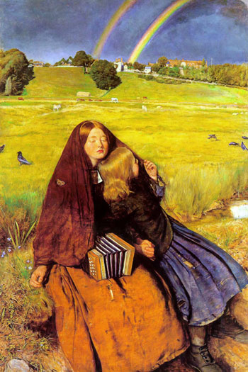 The Blind Girl, Sir John Everett Millais