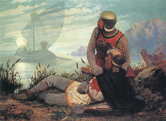 The Death of Arthur, John Mulcaster Carrick