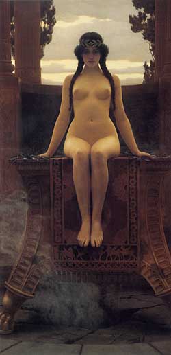 The Delphic Oracle, John William Godward