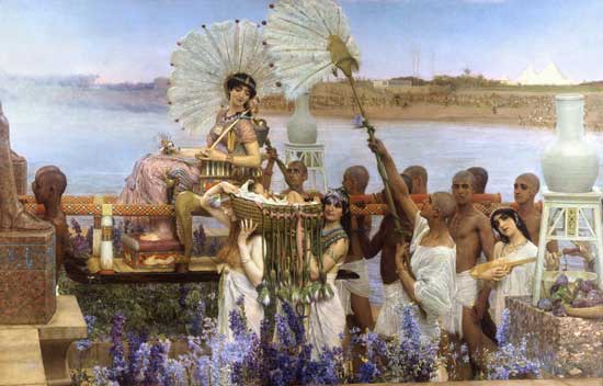 The Finding of Moses, Sir Lawrence Alma-Tadema