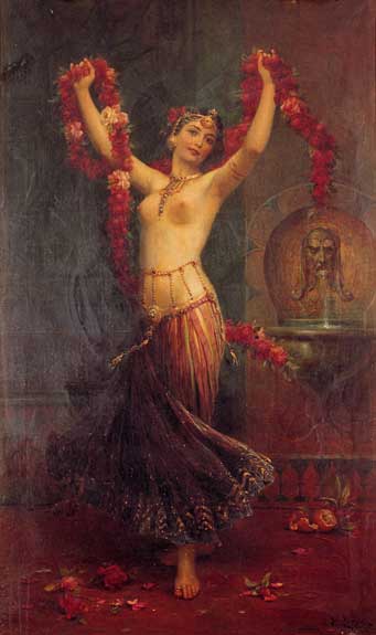 The Harem Dancer, Hans Zatzka