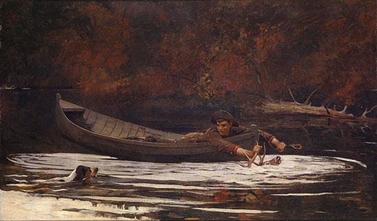 The Hound and the Hunter, Winslow Homer