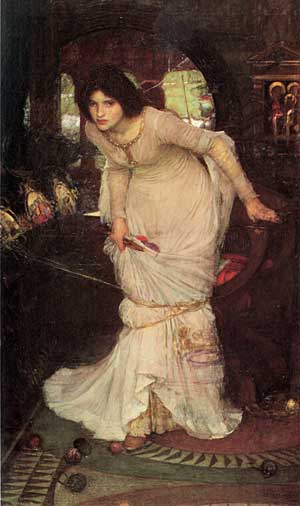 The Lady of Shallot - 1894, John William Waterhouse