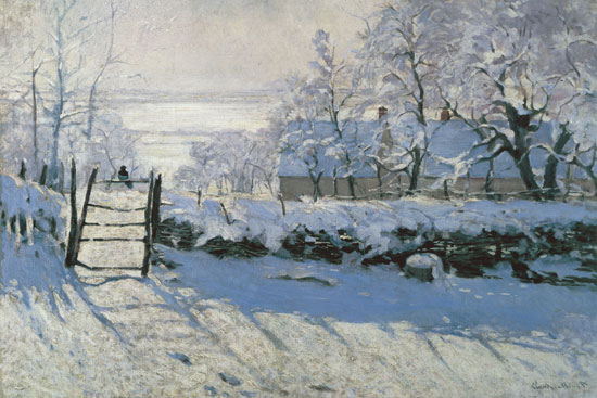 The Magpie, Monet