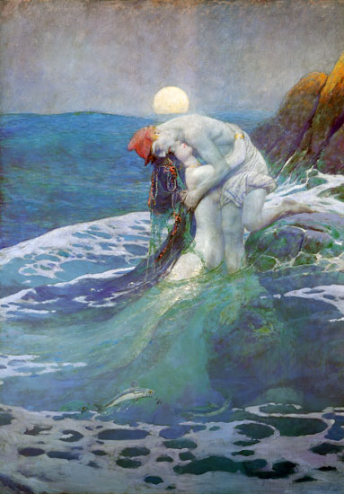 The Mermaid, Howard Pyle