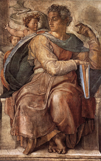 The Prophet Isaiah, Michaelangelo