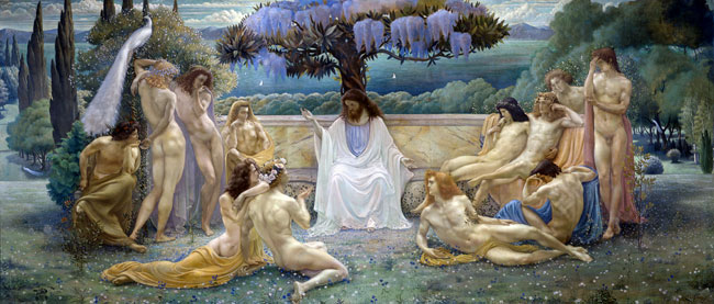 The School of Plato, Jean Delville