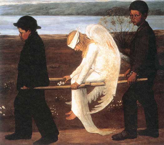 The Wounded Angel, Hugo Simberg