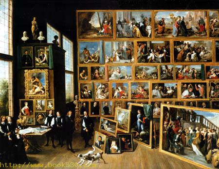 Archduke Leopold Wilhelm in his gallery