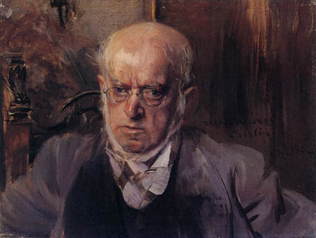 Portrait of Adolph Menzel