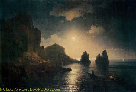 Rocky Bay in the moonlight