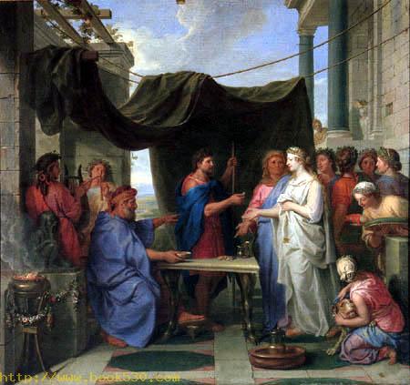 The marriage of Moses and Sephora