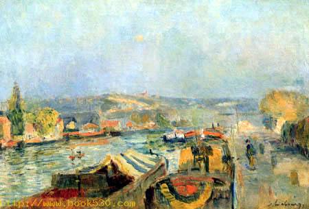 The Seine near Rouen