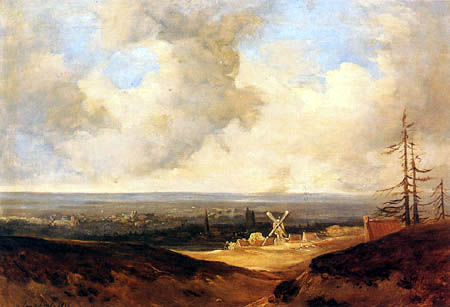 A Landscape with a Village in the Distance