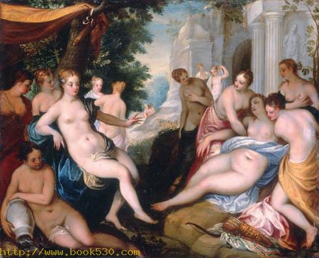 Diana and Callisto with Nymphs