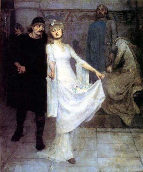 Laertes and Ophelia